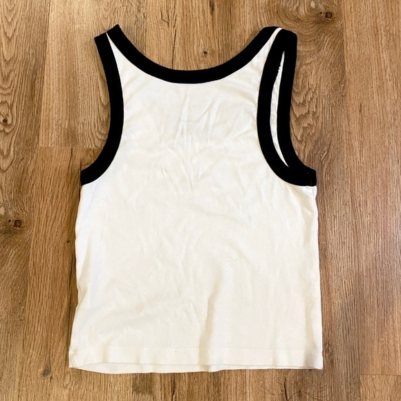 Pacsun Black and White Skull Tank - Picture 2 of 4